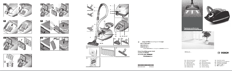 Imagen de la primera página del manual del dispositivo BSGL5ALL1