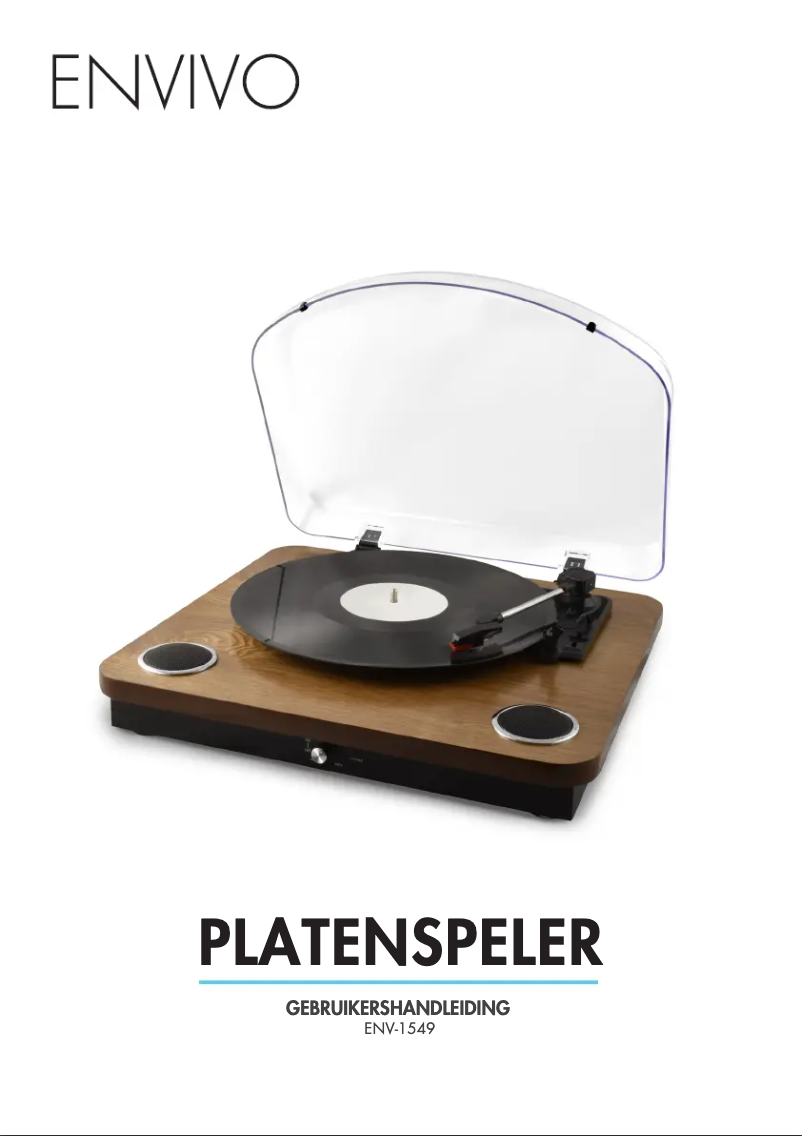Page 1 de la notice Manuel utilisateur Envivo ENV-1549