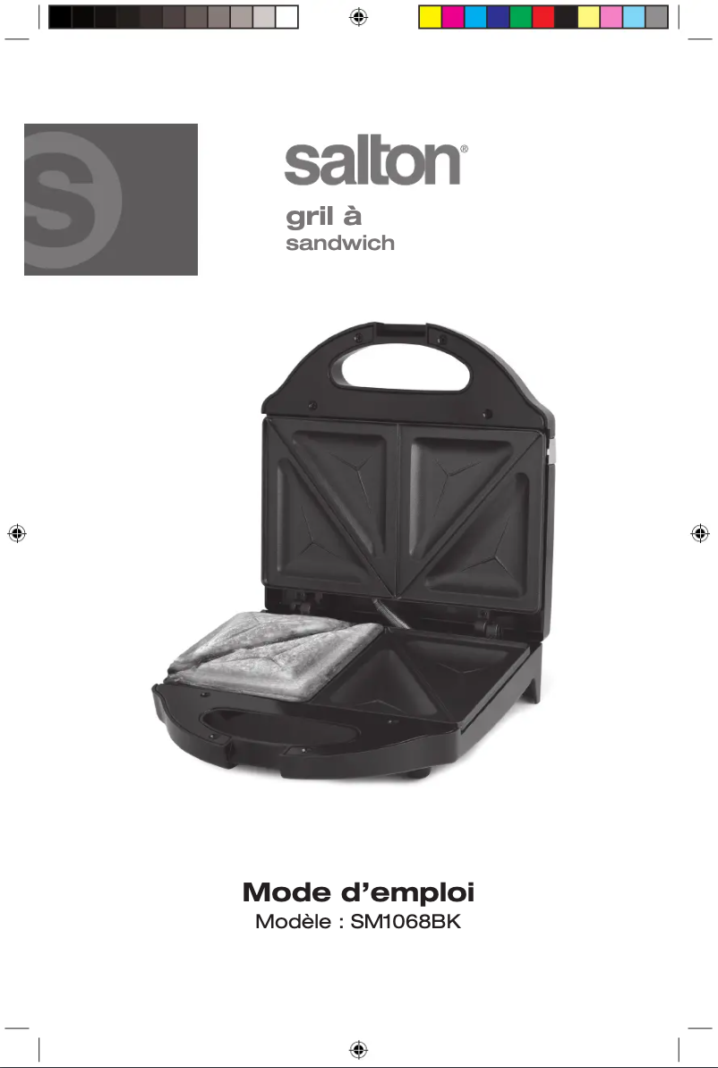 Imagen de la primera página del manual del dispositivo SM1068