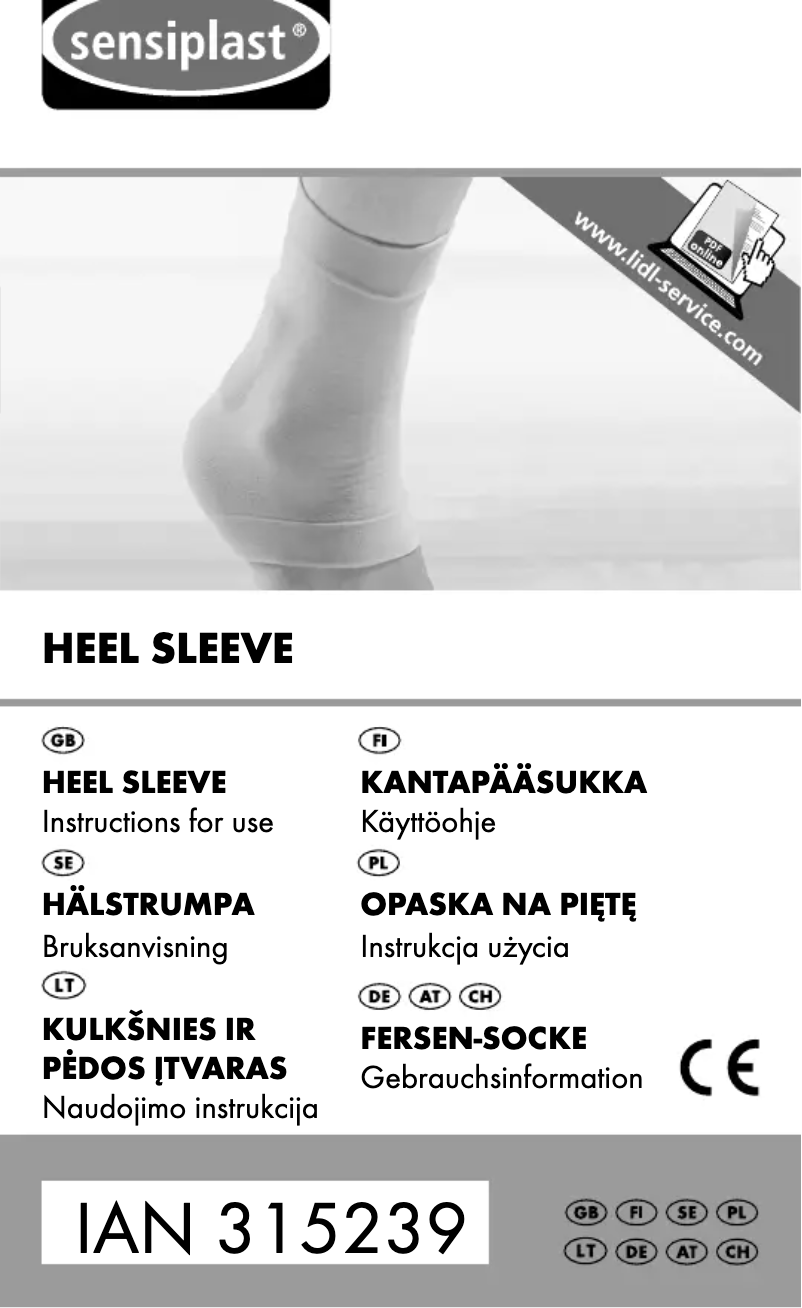 Image de la première page du manuel de l'appareil IAN 315239