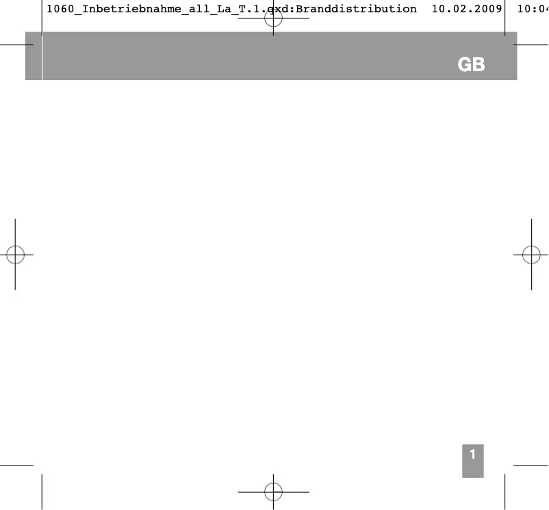 Page 1 de la notice Manuel utilisateur Auro Comfort 1060
