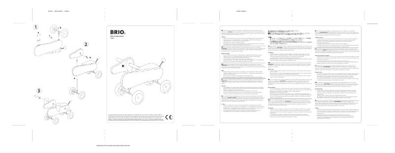 Imagen de la primera página del manual del dispositivo Ride On Dachshund