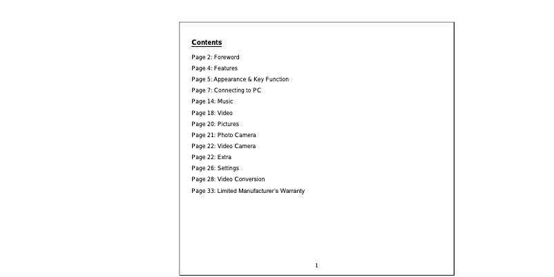 Page n°1 - Manuel utilisateur Mach Speed 180G2