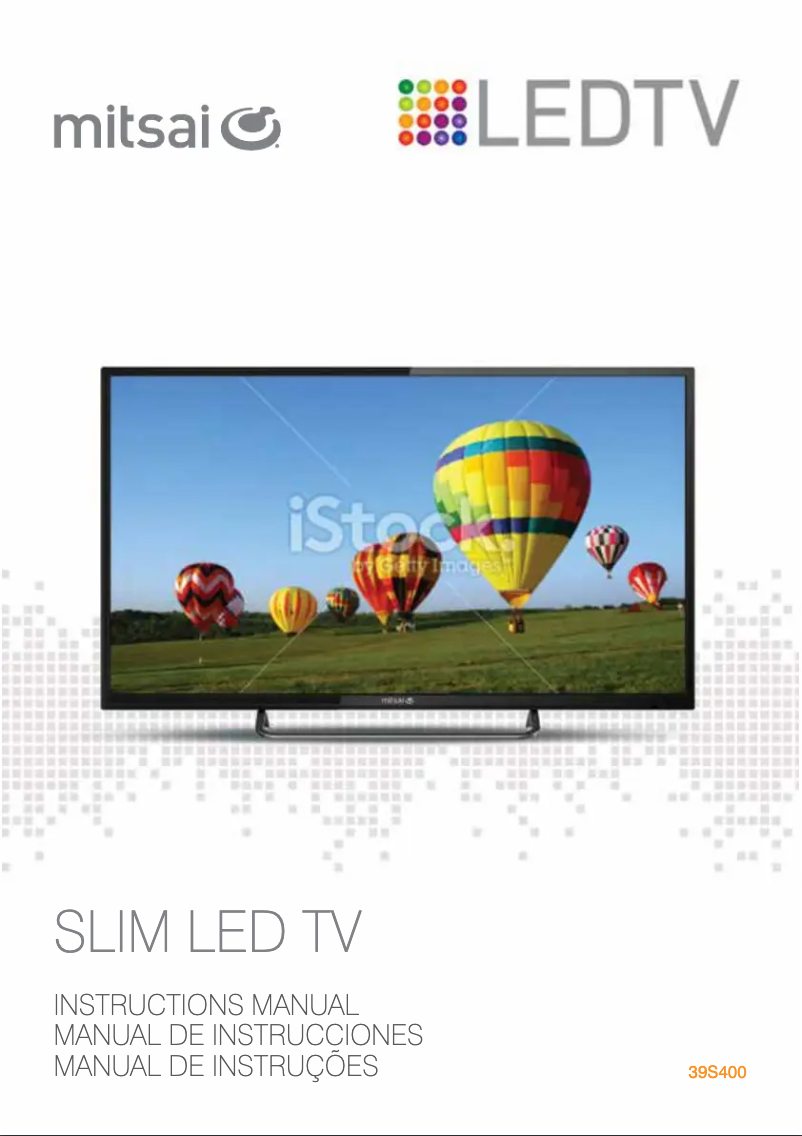 Image de la première page du manuel de l'appareil 39S400