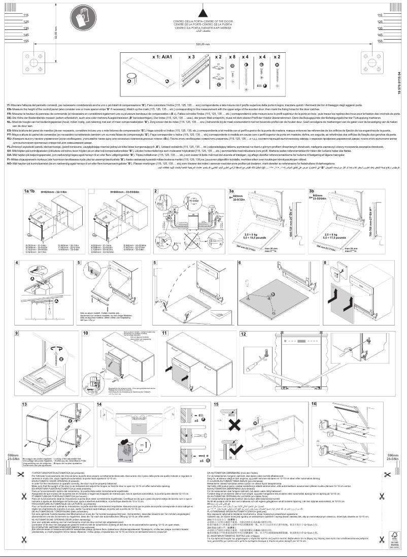 Page 1 de la notice Manuel utilisateur Smeg PL5335N