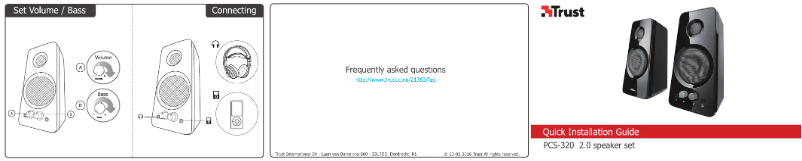 Image de la première page du manuel de l'appareil PCS-320