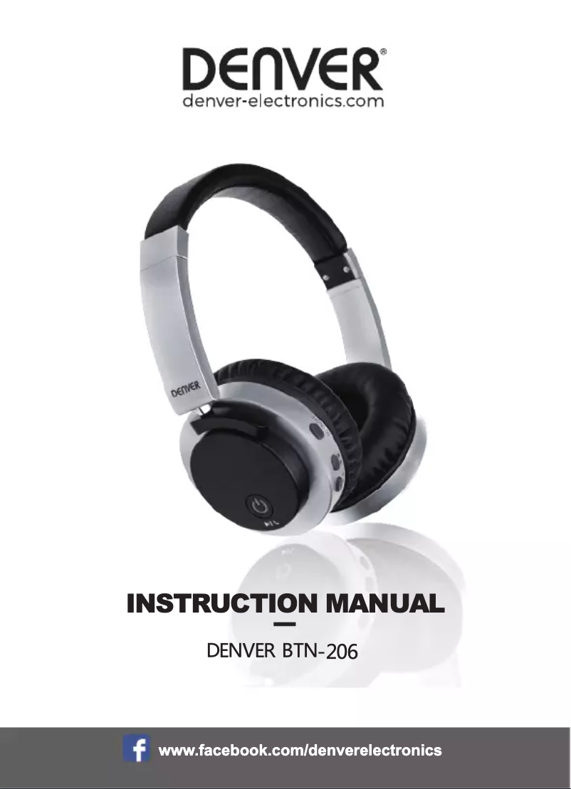 Image de la première page du manuel de l'appareil BTN-206