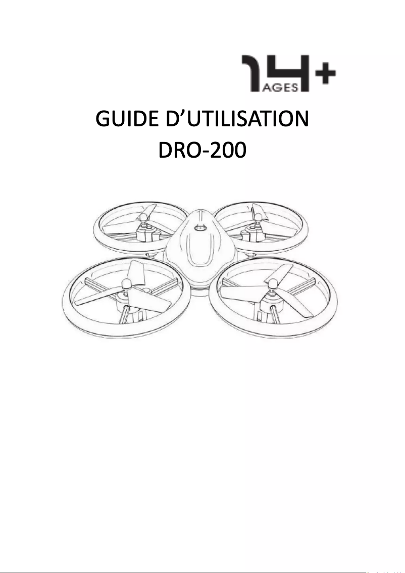 Page 1 de la notice Manuel utilisateur Denver DRO-200