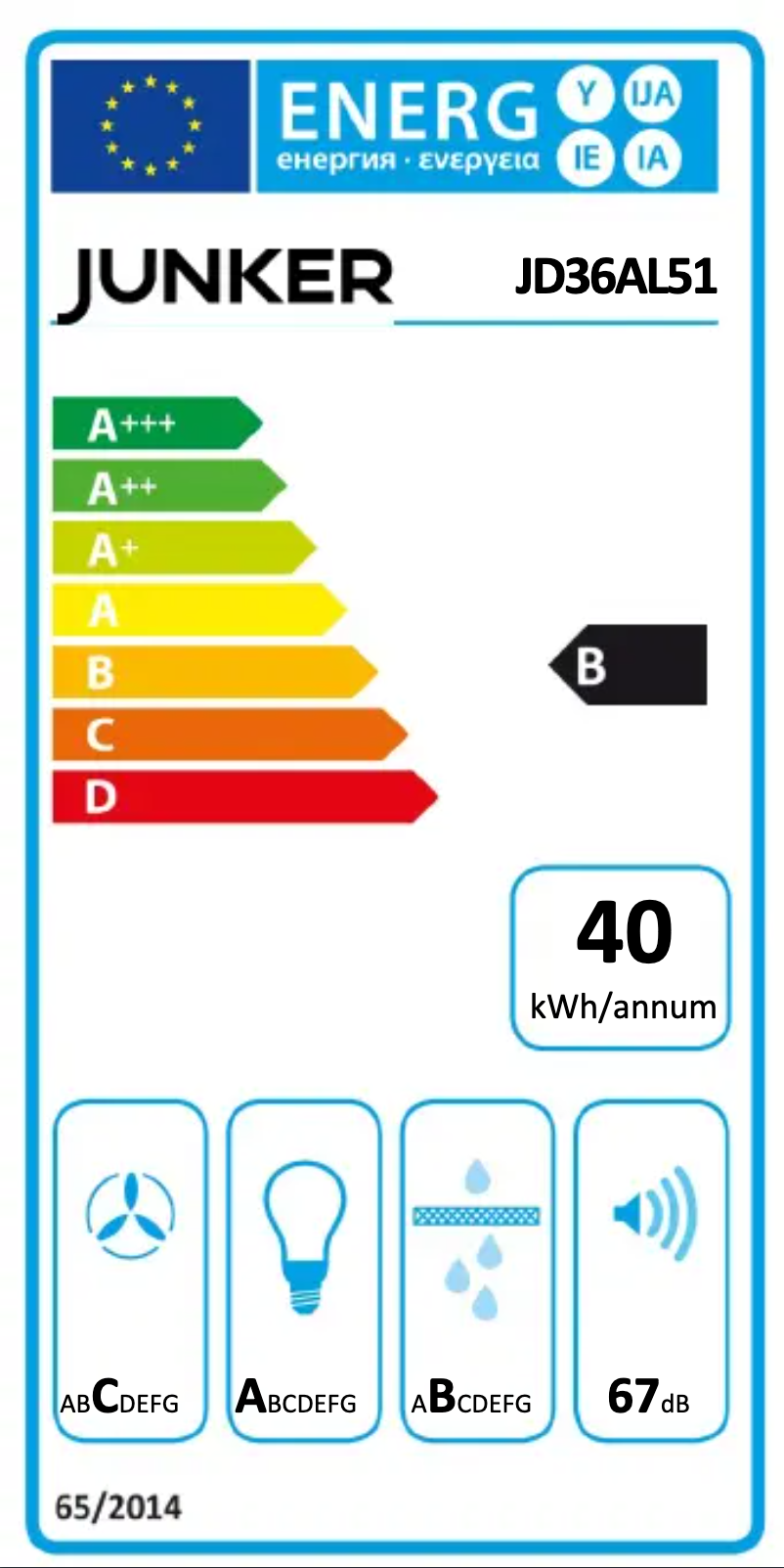 Image de la première page du manuel de l'appareil JD36AL51