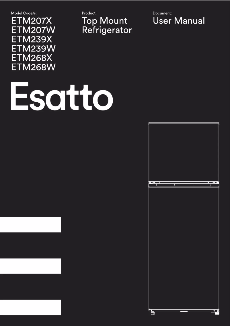 Page n°1 - Manuel utilisateur Esatto ETM268W