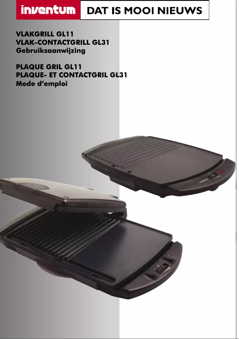 Page n°1 - Manuel utilisateur Inventum GL11