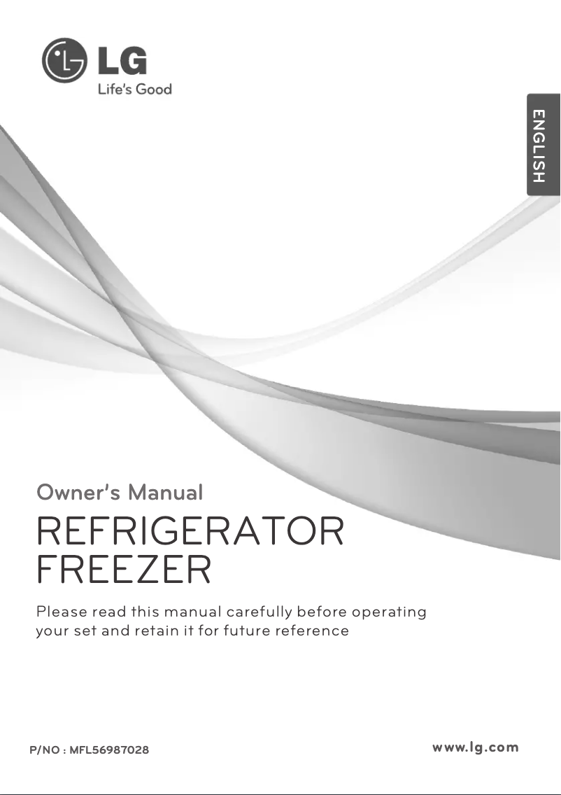 Page 1 de la notice Manuel utilisateur LG GN-V292SC