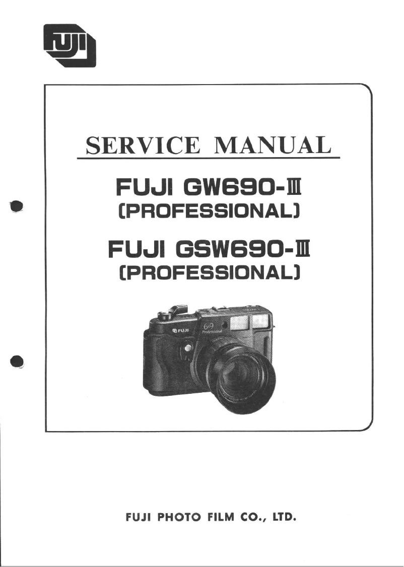 Imagen de la primera página del manual del dispositivo Professional GW690III