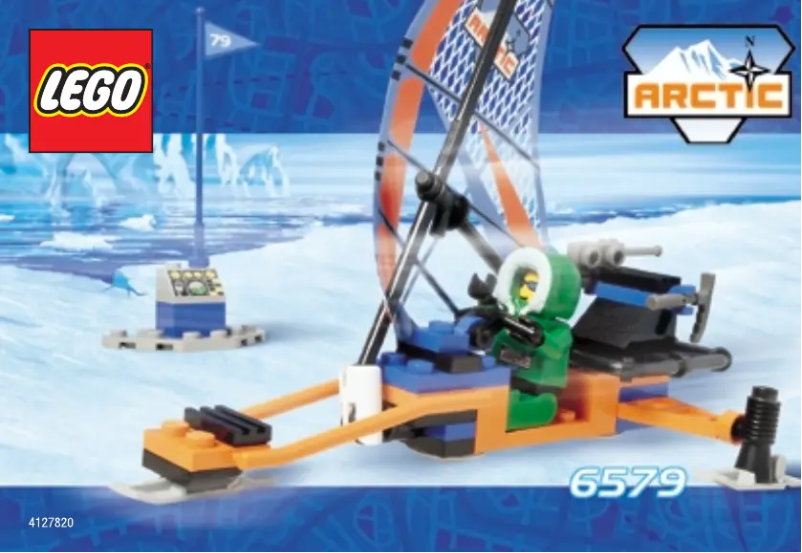 Page 1 de la notice Manuel utilisateur Lego Ice Surfer
