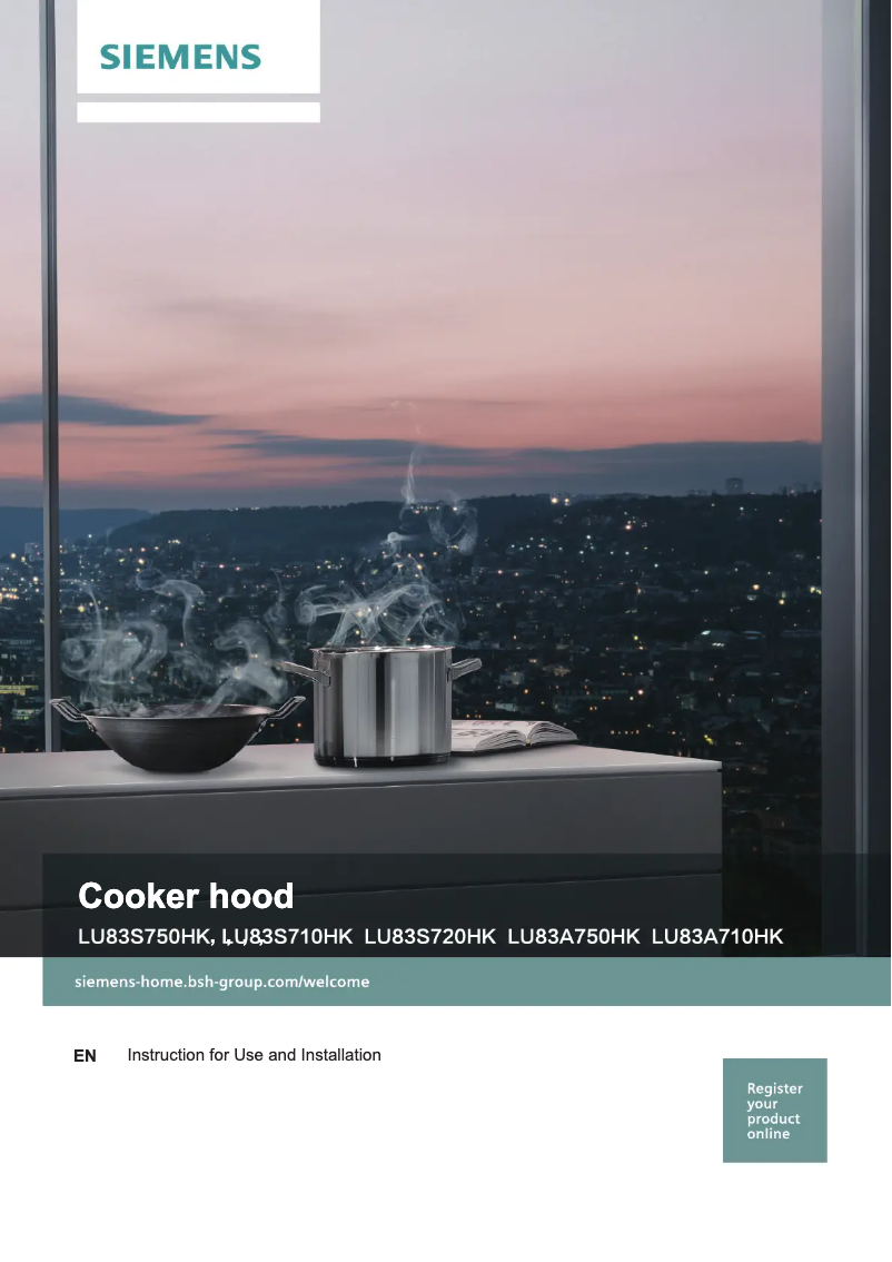 Image de la première page du manuel de l'appareil LU83S710HK