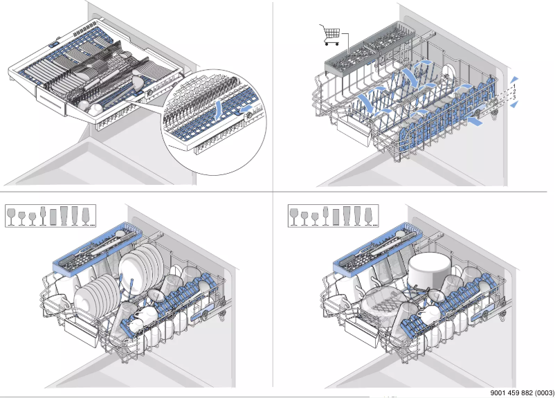 Página 1 del manual Etiqueta energética Neff S257ZCX01E