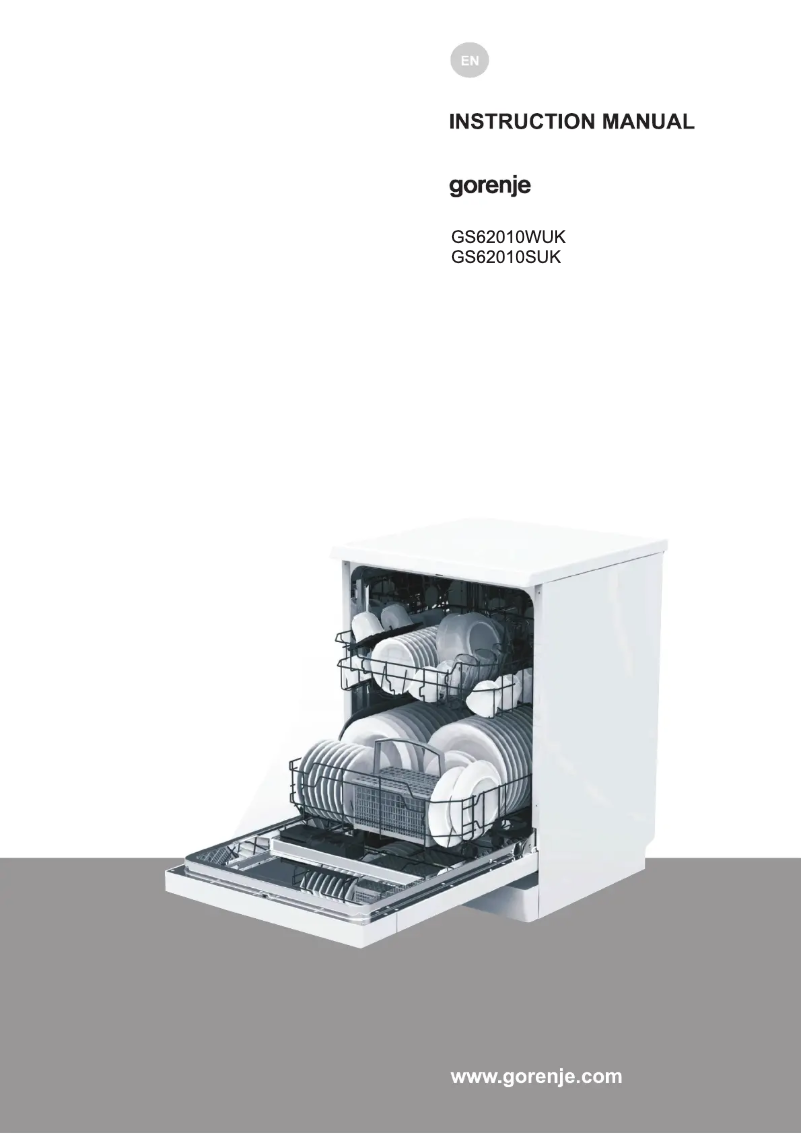 Page n°1 - Mode d'emploi Gorenje GS62010SUK