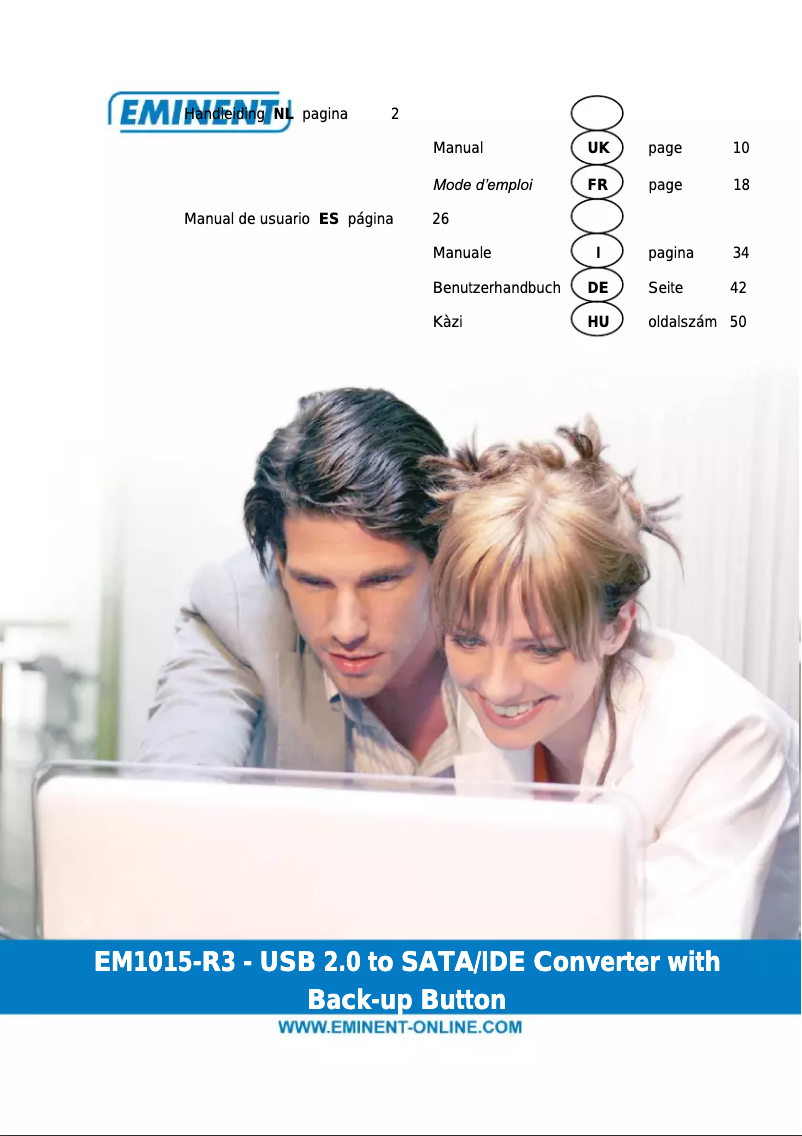 Page n°1 - Manuel utilisateur Eminent EM1015UK