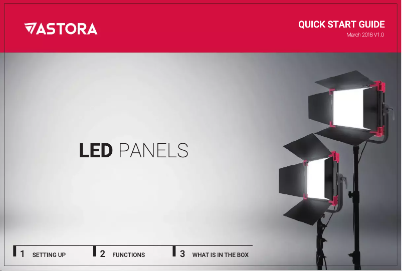 Page 1 de la notice Manuel utilisateur Astora WS 840B