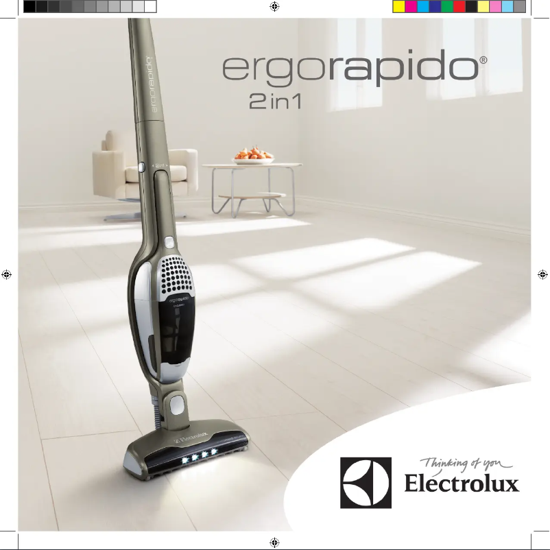 Page n°1 - Manuel utilisateur Electrolux ZB2941 Ergorapido