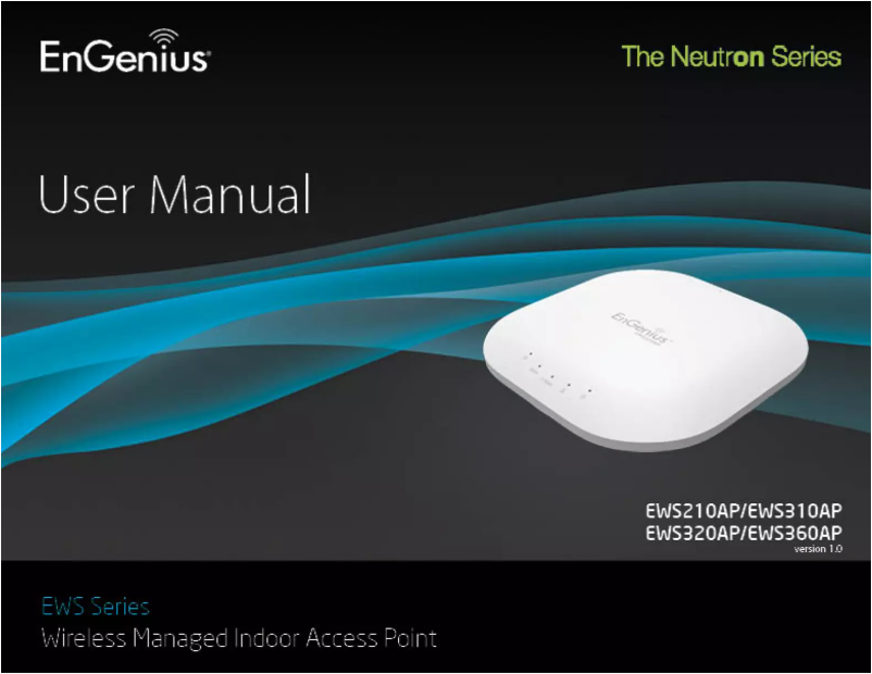 Page n°1 - Manuel utilisateur EnGenius Neutron EWS355AP