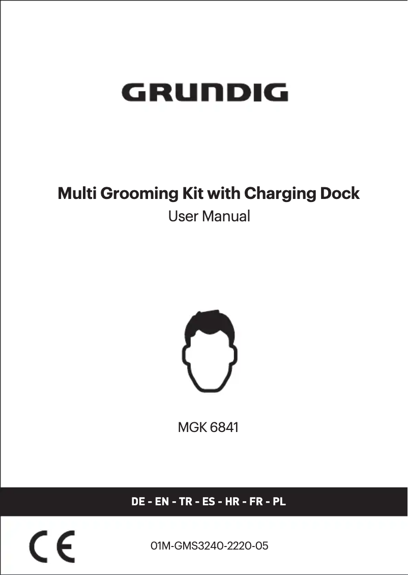 Page n°1 - Manuel utilisateur Grundig MGK6841