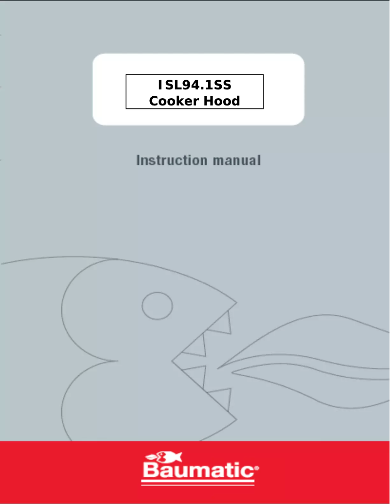 Image de la première page du manuel de l'appareil ISL94.1SS