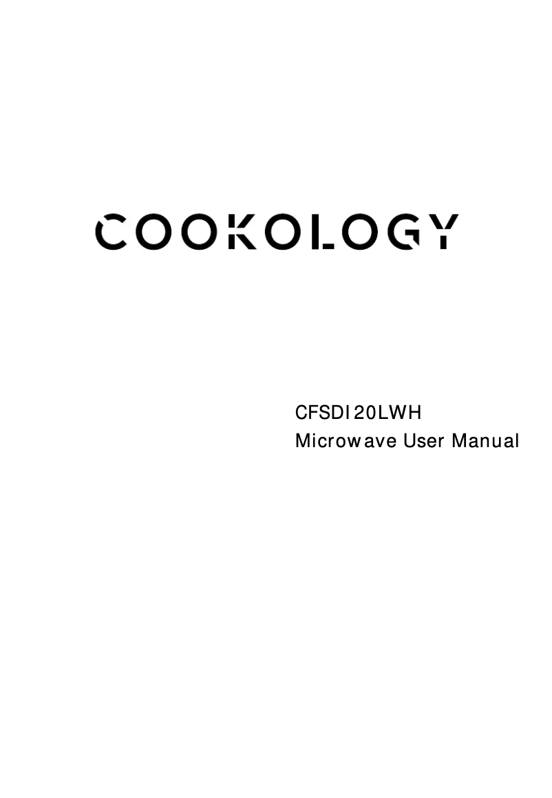 Page n°1 - Manuel utilisateur Cookology CFSDI20LWH