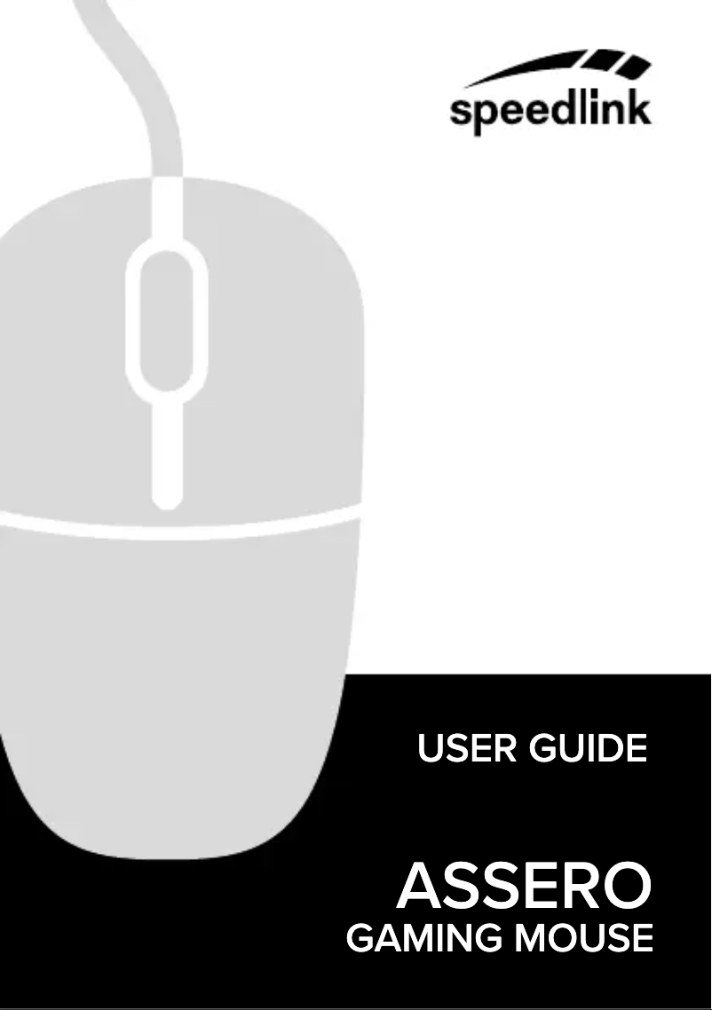 Page n°1 - Manuel utilisateur Speed-Link Assero SL-680007-BK
