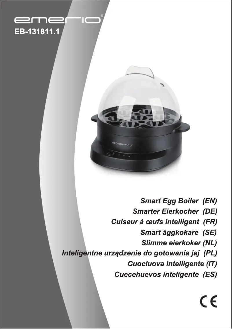 Image de la première page du manuel de l'appareil EB-131811.1