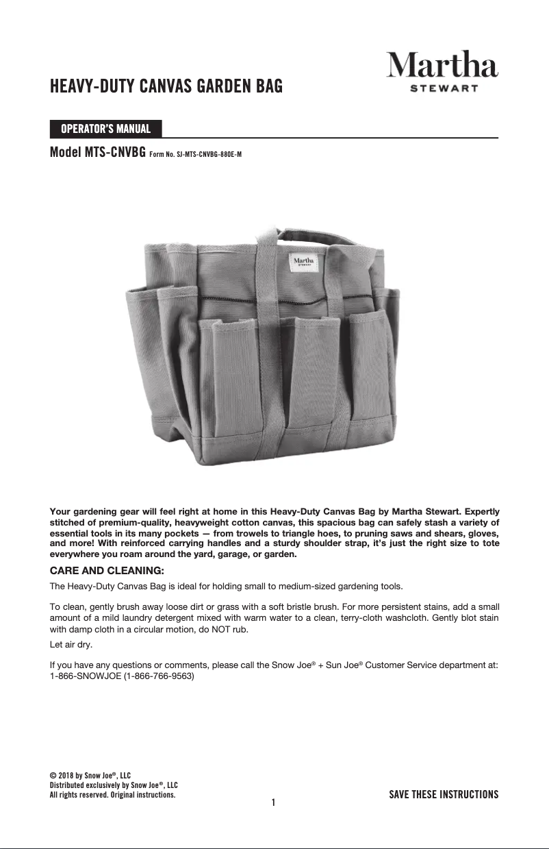 Image de la première page du manuel de l'appareil MTS-CNVBG