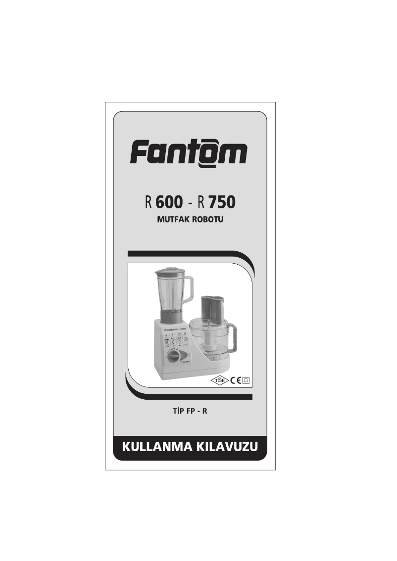 Página 1 del manual Manual de usuario Fantom R 600