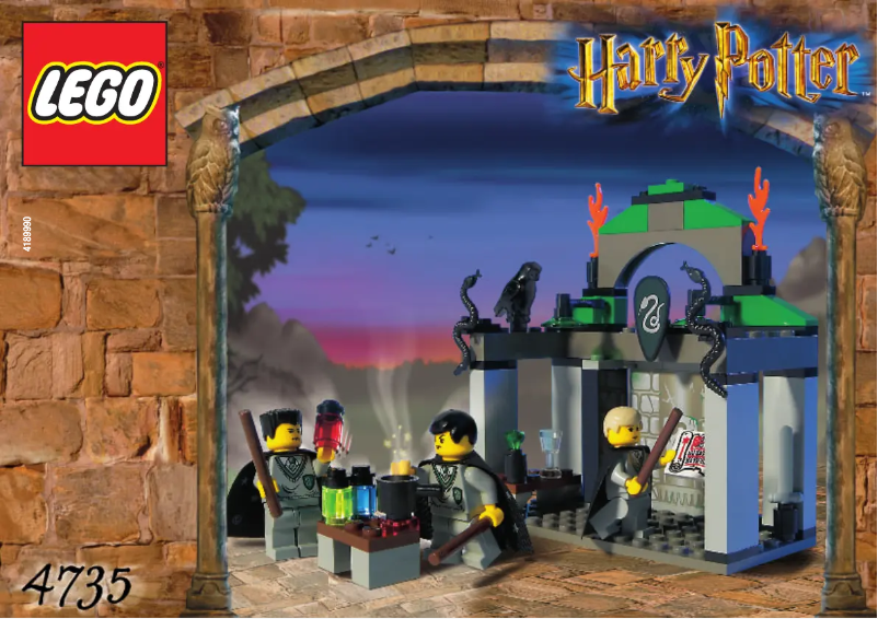 Page 1 de la notice Manuel utilisateur Lego Slytherin (TM)
