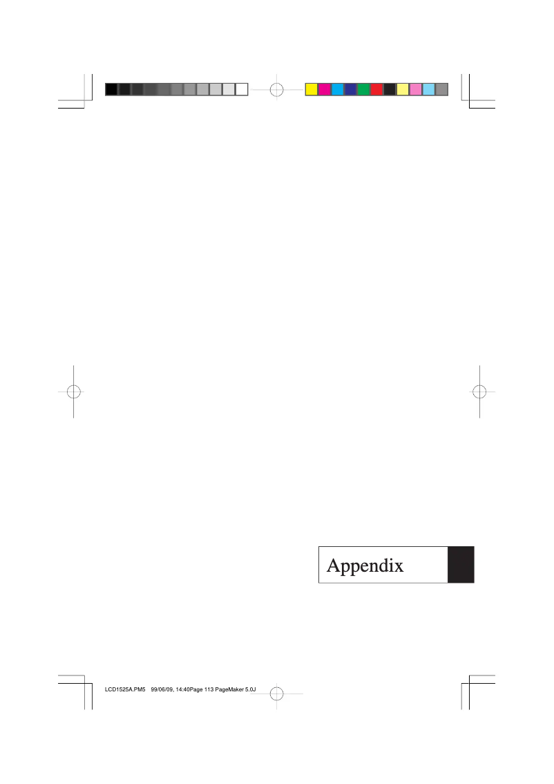 Image de la première page du manuel de l'appareil MultiSync LCD1525V