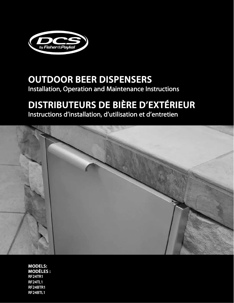 Page n°1 - Manuel utilisateur DCS RF24BTR1