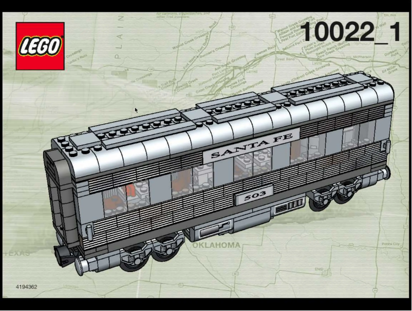 Image de la première page du manuel de l'appareil Santa Fe Cars II