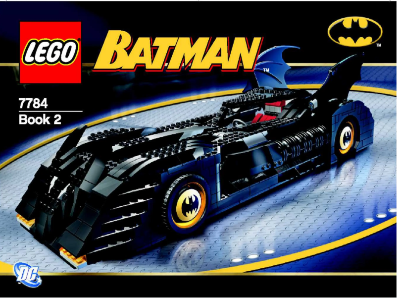 Page 1 de la notice Manuel utilisateur Lego Batman 7784