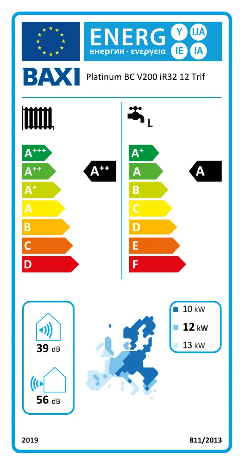 Page 1 de la notice Manuel utilisateur Baxi Platinum BC Monobloc Plus 7