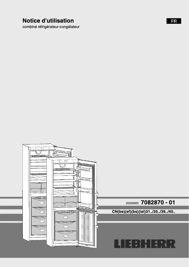 Image de la première page du manuel de l'appareil CN 3915
