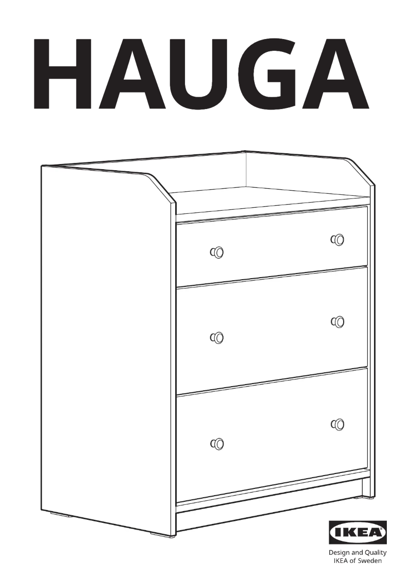 Imagen de la primera página del manual del dispositivo HAUGA 404.568.99