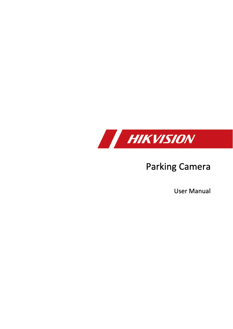 Page 1 de la notice Manuel utilisateur Hikvision DS-TCP440-DB