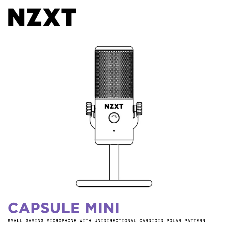 Page 1 de la notice Manuel utilisateur NZXT Capsule Mini