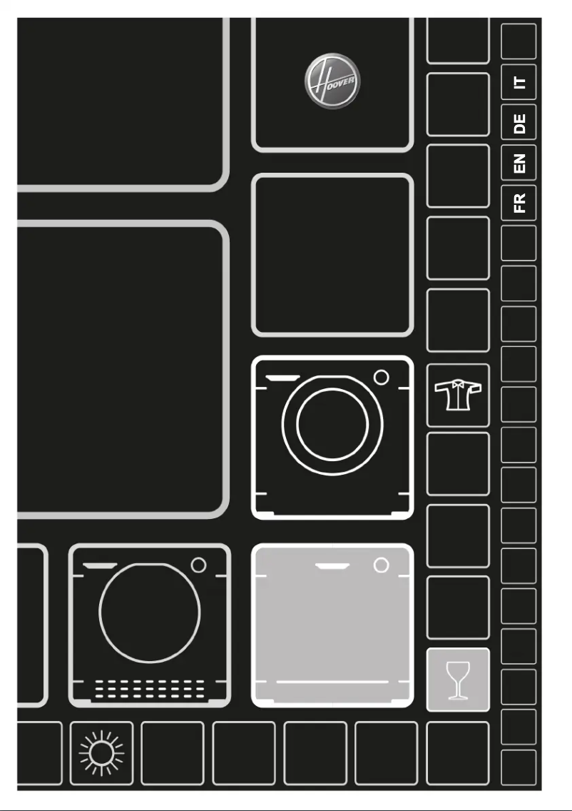Page 1 de la notice Mode d'emploi Hoover HF 5C4F0PW