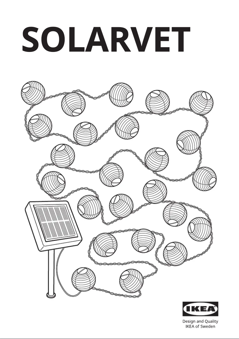 Image de la première page du manuel de l'appareil SOLARVET 605.738.97