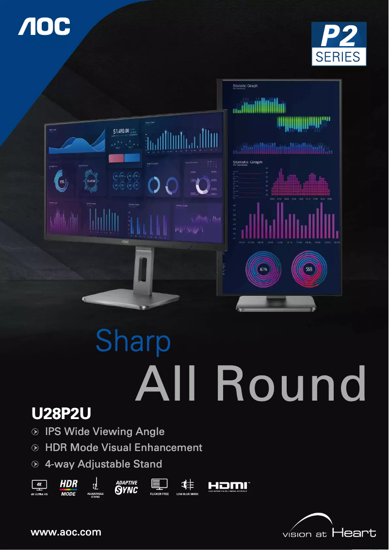 Image de la première page du manuel de l'appareil U28P2U