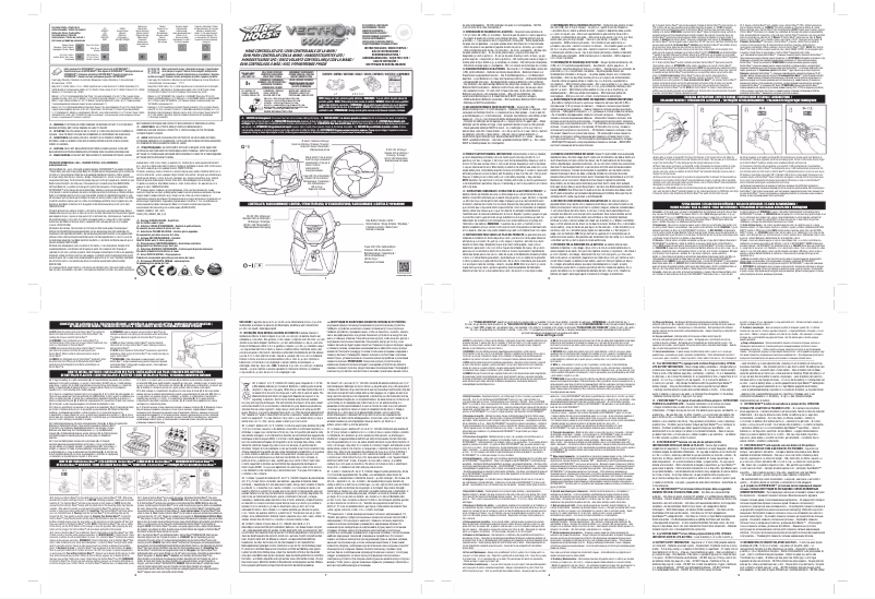 Page 1 de la notice Manuel utilisateur Spin Master Air Hogs Vectron Wave 2.0