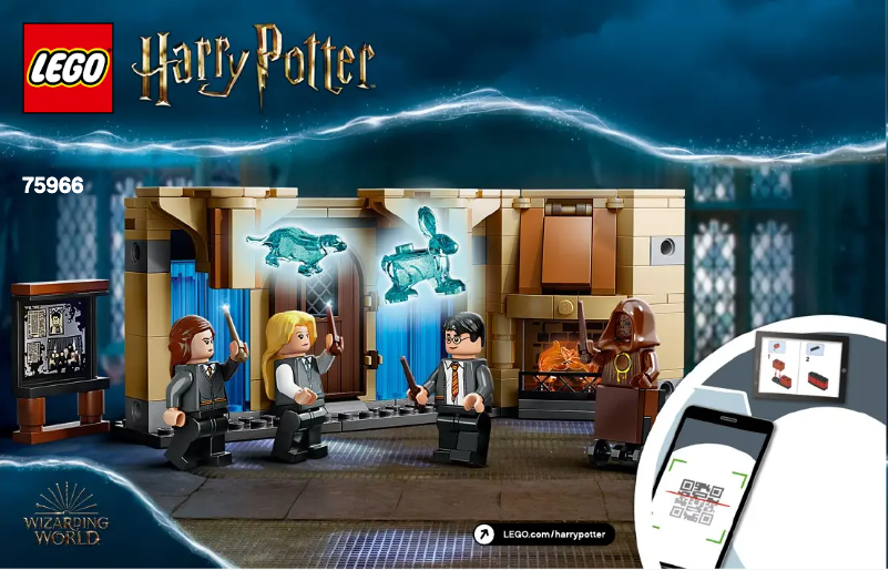 Page 1 de la notice Manuel utilisateur Lego Harry Potter 75966