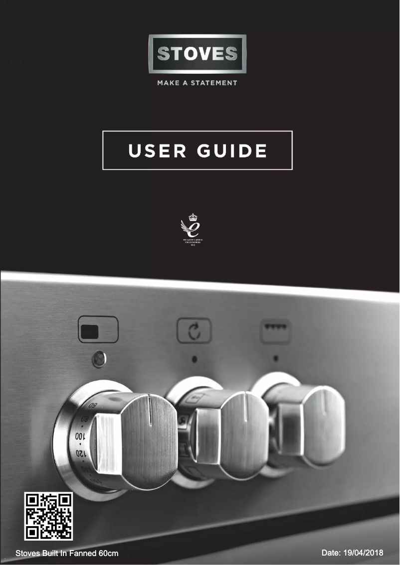 Page 1 de la notice Manuel utilisateur Stoves SEB602F