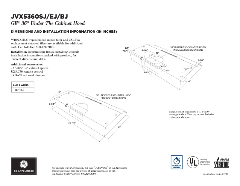 Image de la première page du manuel de l'appareil JVX5360BJTS