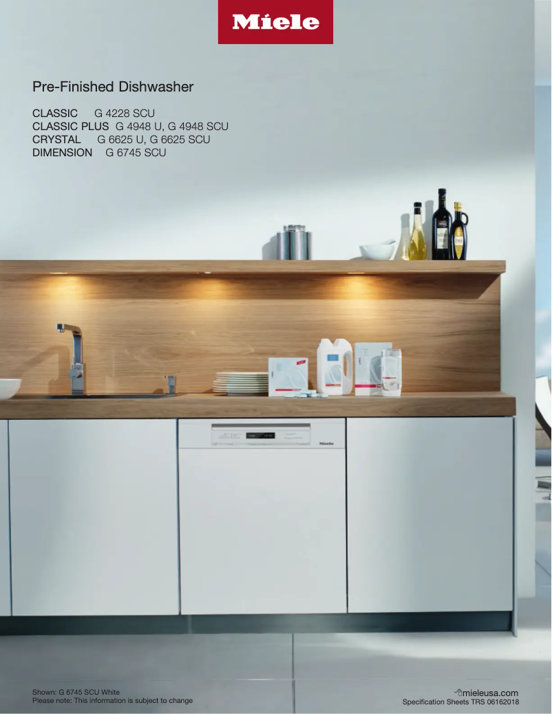 Image de la première page du manuel de l'appareil G 4948 SCU CLST
